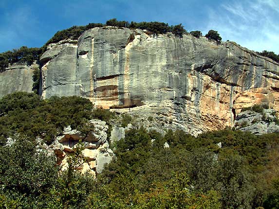 Les falaises de Buoux