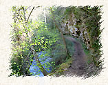 Sentier le long de l'aiguebrun