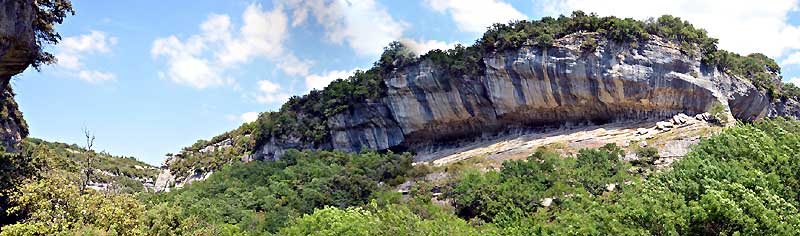 Les falaises de Buoux