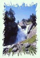 L'une des cascades qui jalonnent le parcours