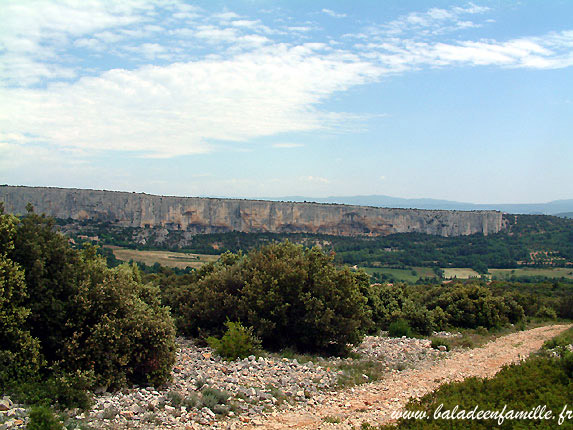 Les falaises de Lioux