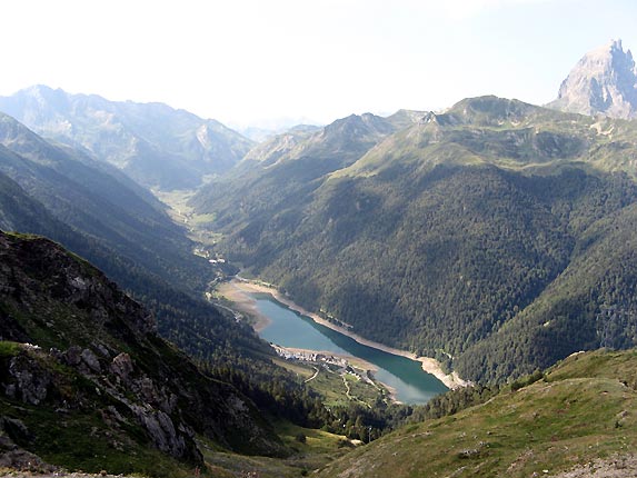 Lac de Fabrges et Pic du midi d'Ossau