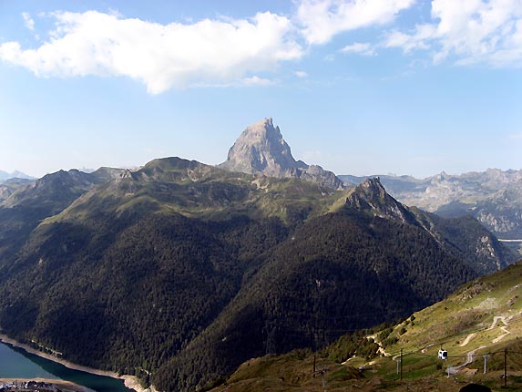 Lac de Fabrges et Pic du midi d'Ossau