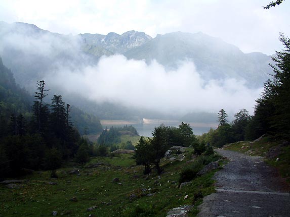 Le lac de Bious-Artigues