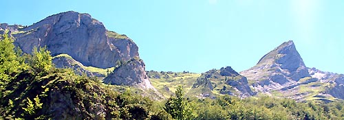 Paysage prs des gorges de Balour