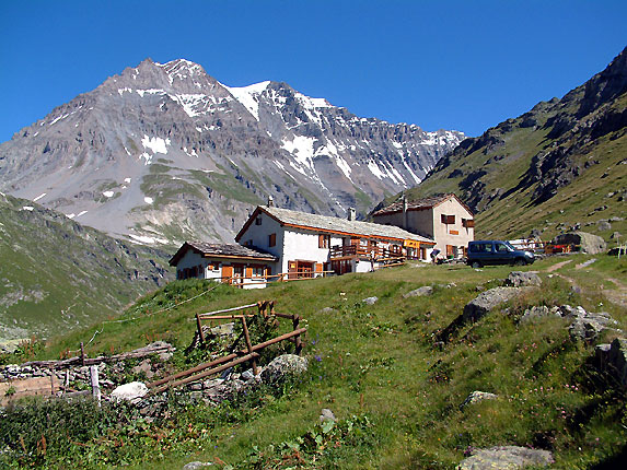 Refuge Entre Deux Eaux, col de la Vanoise, pointe Mathews et grande casse