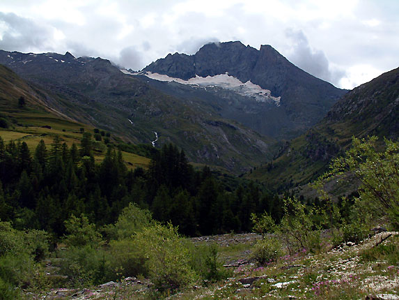 Glacier des grandes pareis sous la Bessanse