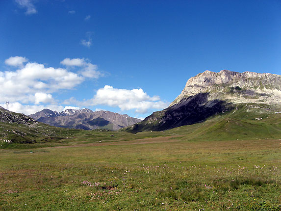 Paysage au petit col du Mont Cenis