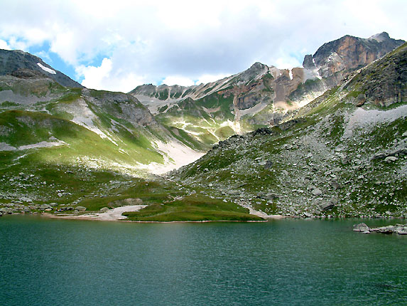 Lac de la Partie et col de Chavire