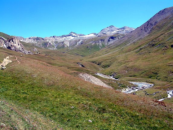 Vallon de la rocheure et Pointe Man Martin