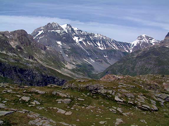 Sous la grande Casse et la Grande Motte, le vallon de la Leisse