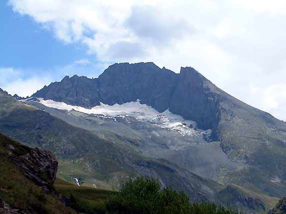 Glacier des grandes pareis sous la Bessanse