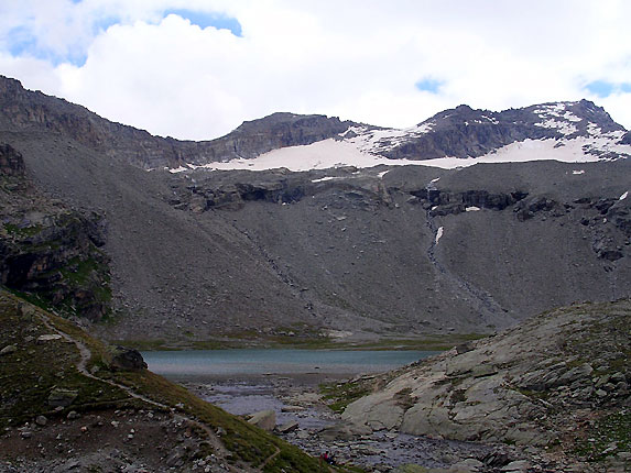 Le lac blanc du Carro