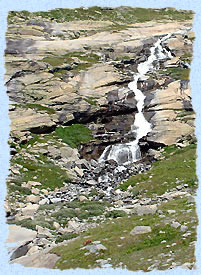 L'Arc depuis les sources suprieures creuse la roche