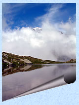 Le lac Blanc et la dent Parache