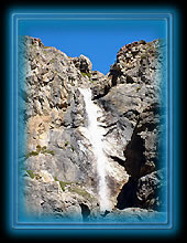 Cascade sur le rocher de la Femma