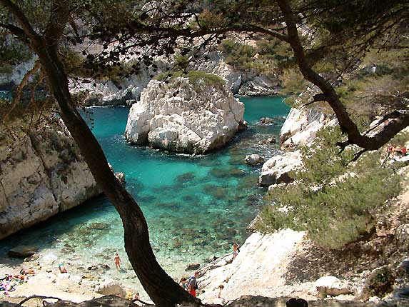 La calanque du Sugiton