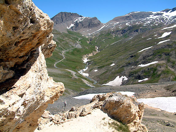 Le chemin de la balade, le long du torrent