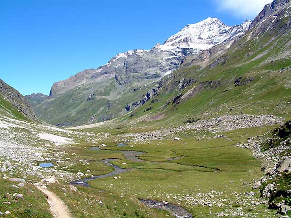 Le torrent du lac de la Plagne