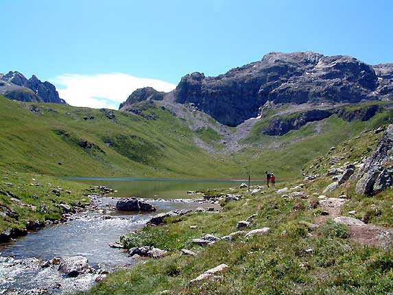 Le lac de la Plagne