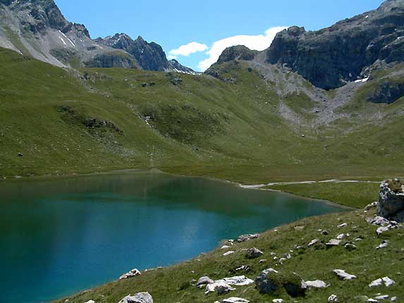 Le lac de la Plagne