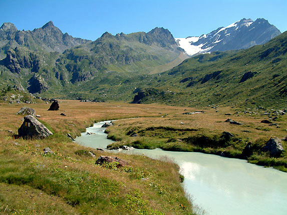 Le ruisseau du Petit dans le vallon de la Sassire
