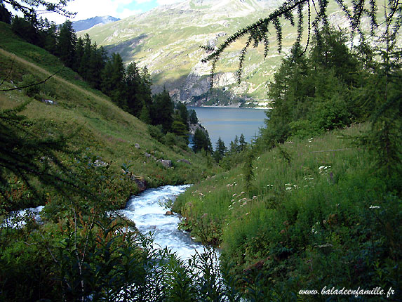 Le ruisseau du lac