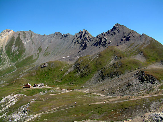 Refuge du Palet et pointe du Chardonnet