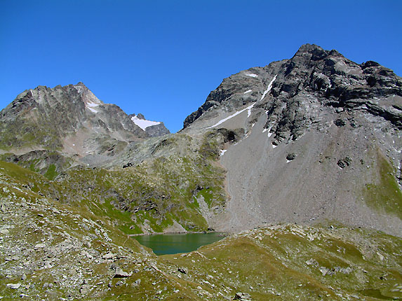 Le lac noir et le bec de l'Ane