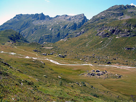 Le hameau de la Sassire et son vallon