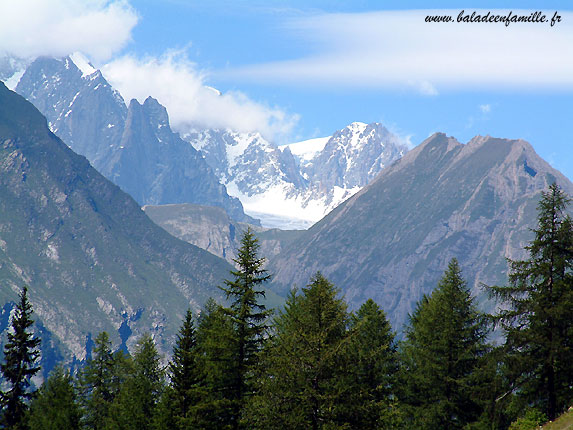 Zoom sur un glacier