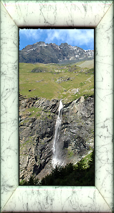 Les cascades des Peisey-Nancroix