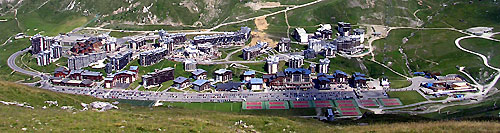 Vue sur Tignes Val Claret