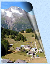 Le hameau du Monal et les glaciers du Mont Pourri