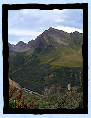 Vue sur le passage du retour