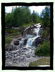 Cascade du ruisseau du lac