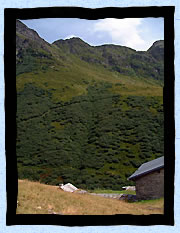 Vue sur le passage du retour