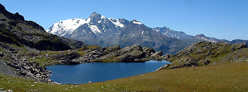 Le lac du Retour et le Mont Pourri