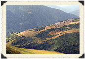 Vue sur le village de la Rosire