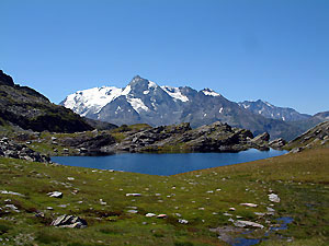 Le lac du Retour et le Mont Pourri