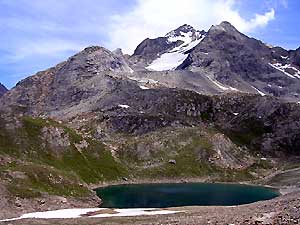 Lac du Santel et la Tsanteleina