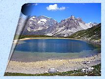 Vue sur le lac Verdet