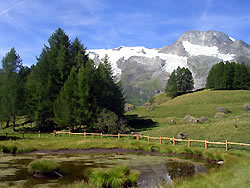 Reflet du mont pourri