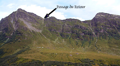 Panorama sur le passage du Retour