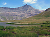 Lac du Plan de Cheval et Aiguille de la Grande Sassire