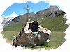 Monument commmoratif au refuge du Prariond - Val d'Isre - Haute tarentaise