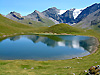 Lac du clou et glacier suprieur de Balme