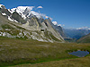 Le Mont Blanc et le Cervin