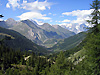 La valle du Ruitor et le mont blanc