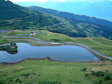 Lac et col de Joux Plane